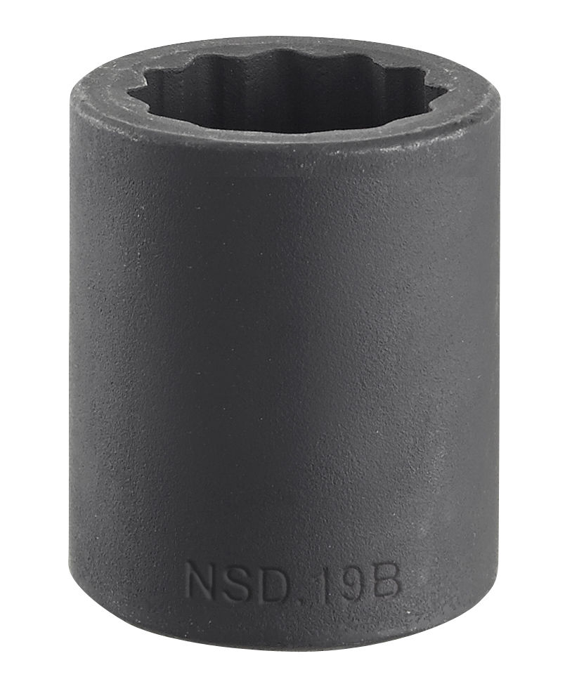 1.NSD.8B Impact doppen 1/2 12 kant 8 mm