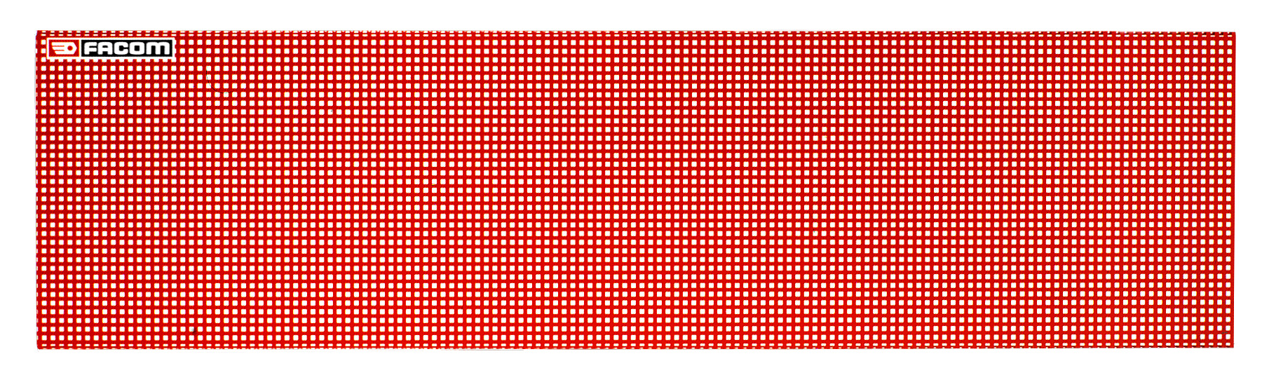 1.PK.4 Wandbord rood 1665 x 444 mm